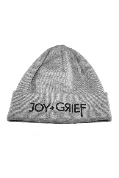 LOGO BEANIE GREY